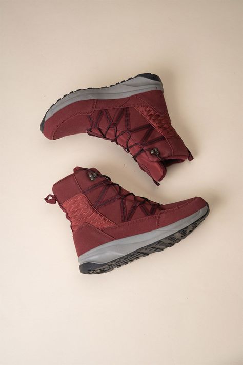 Bota Outdoor Mujer Burdeo Saskia Chinitown-3