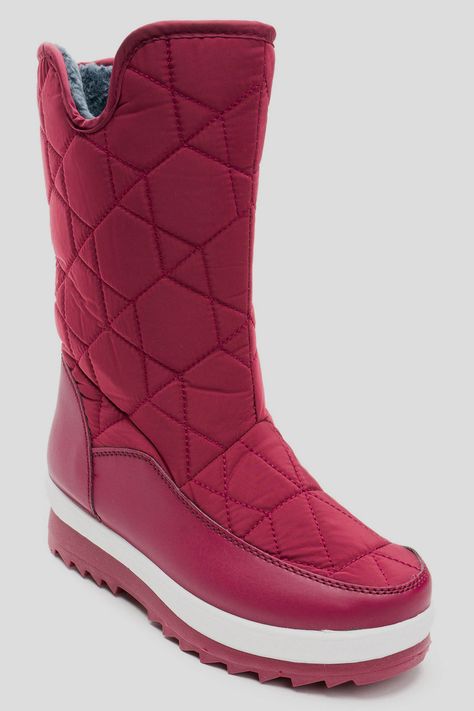 Bota Mujer Burdeo Estonia Chancleta-2