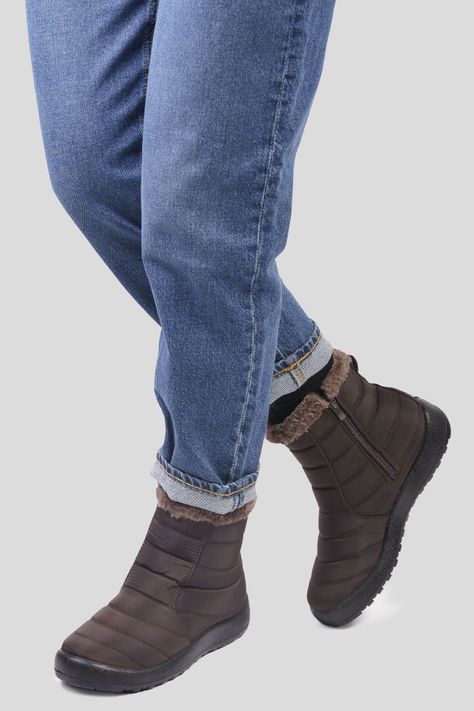 Bota Mujer Café Aneu Thunder Blue-1