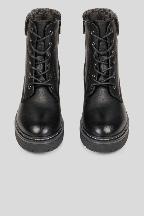 Botín Mujer Negro Willow Thunder Blue-3