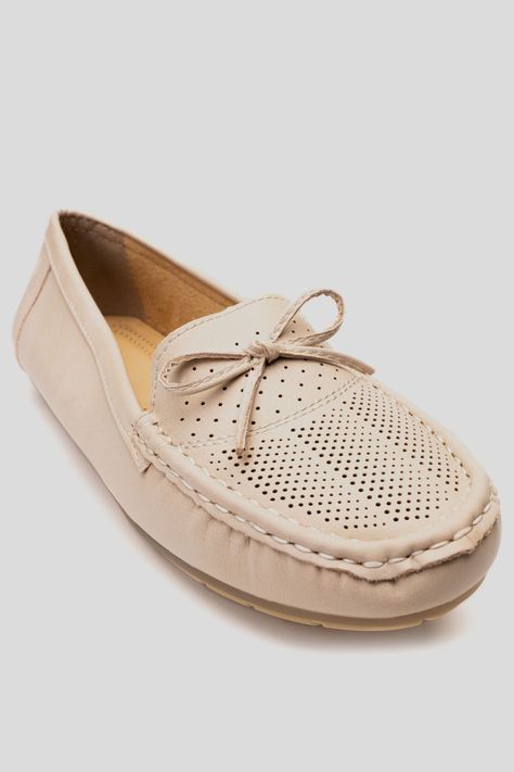 Mocasin Mujer Beige Alessia Chancleta-2
