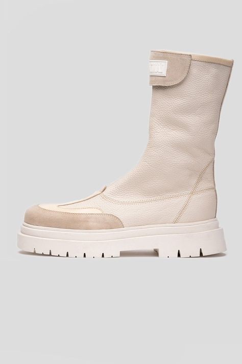 Bota Cuero Sapper Blanco Landazuri-1