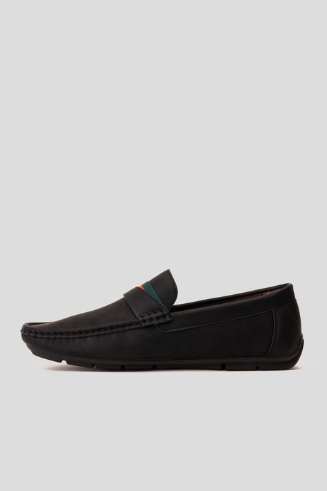Mocasín Hombre Negro Elliot Thunder Blue-1