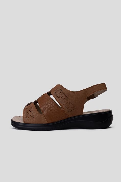 Sandalia Mujer Camel Idaira Thunder Blue-1