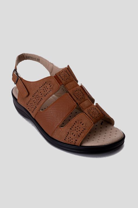 Sandalia Mujer Camel Idaira Thunder Blue-2