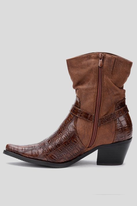 Bota Mujer Café Zucca Thunder Blue-1