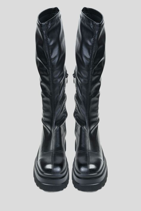 Bota Mujer Negro Mixy Heriel-3