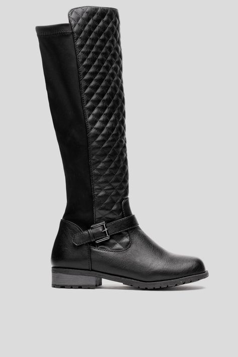 Bota Mujer Negro Montador Thunder Blue-0
