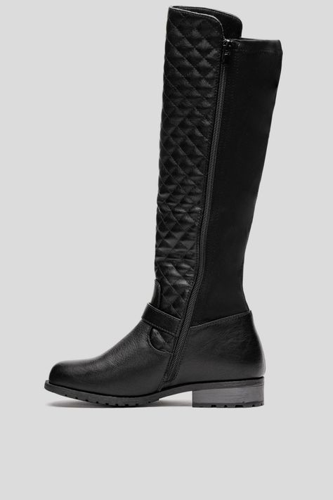 Bota Mujer Negro Montador Thunder Blue-1