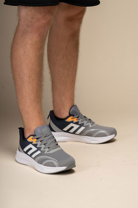Zapatilla Hombre Gris Azul Luzena Chinitown-1
