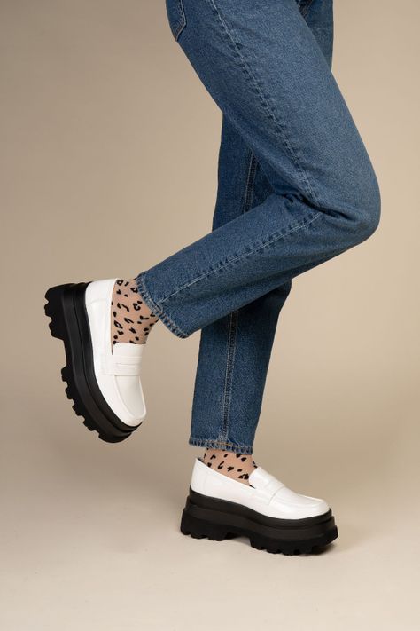 Mocasín Casual Mujer Blanco Phoebe Chinitown-1