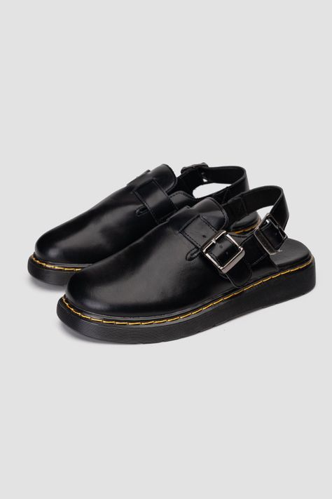 Sandalia Mujer Negro Adara Mule Zameta-1