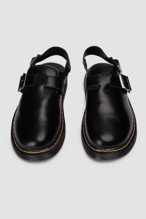 Sandalia Mujer Negro Adara Mule Zameta-2