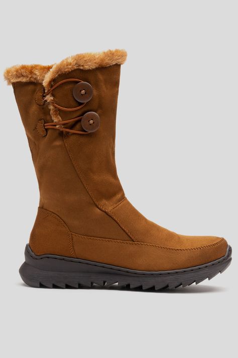 Bota Casual Mujer Camel Mariella Chinitown-0