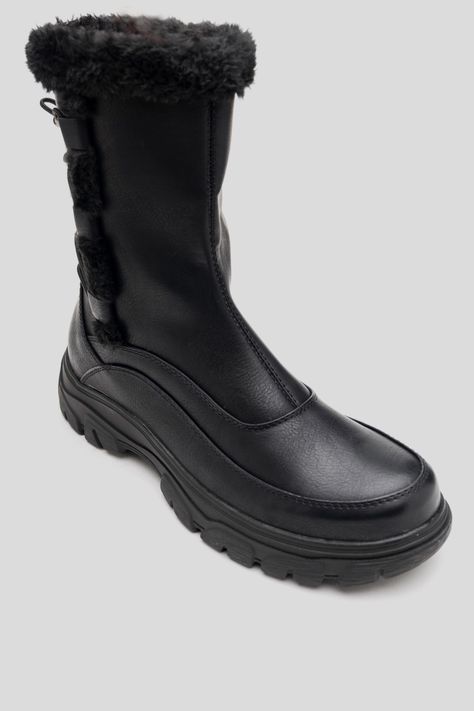 Bota Mujer Negro Yadi Thunder Blue-2