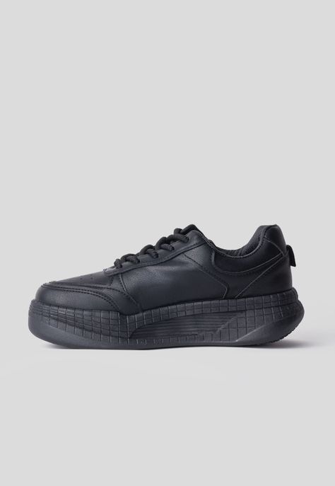 Zapatilla Mujer Negro Sander Boteli-1