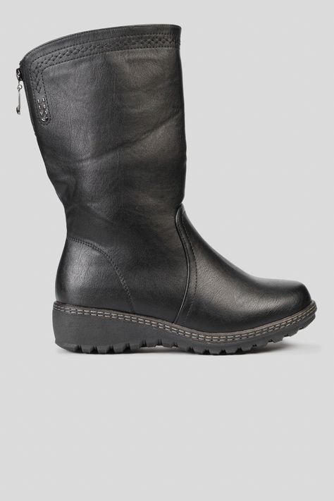 Bota Mujer Negro Noor Thunder Blue-0