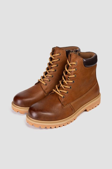 Botín Hombre Camel Gonzalo Thunder Blue-2