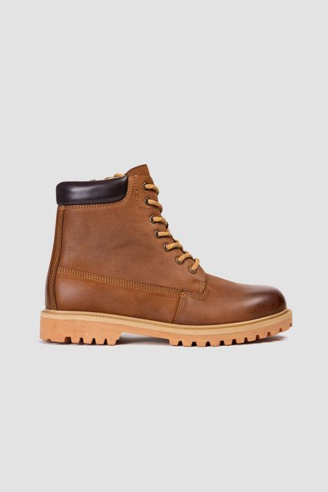 Botín Hombre Camel Gonzalo Thunder Blue-0