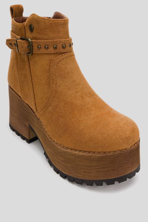 Botín Mujer Camel Pauli Boteli-2