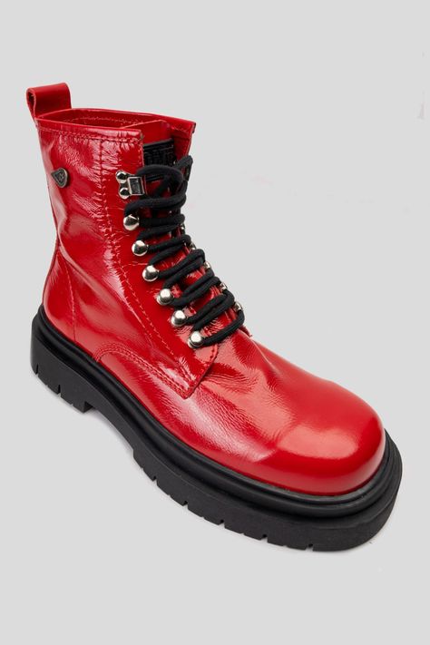 Bototo Cuero Astar Rojo Landazuri-2