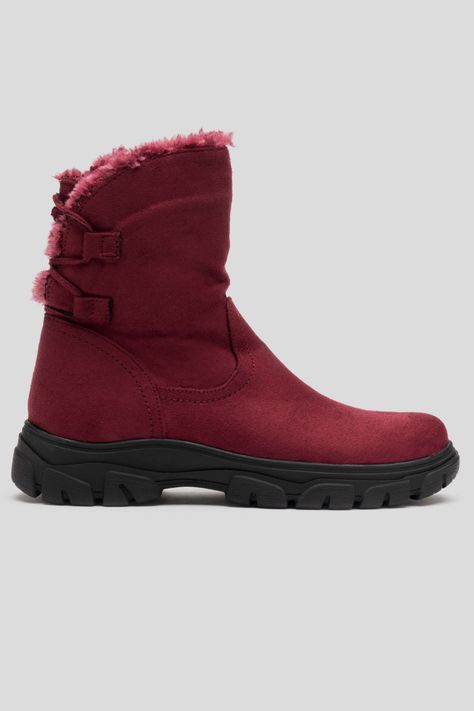 Bota Mujer Burdeo Aventura Thunder Blue-0