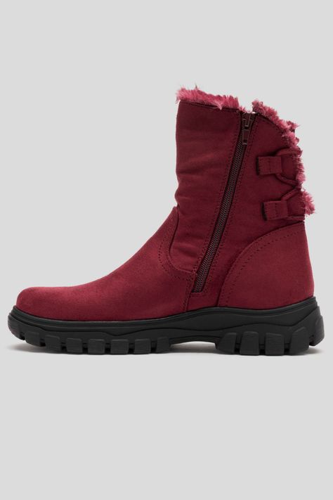 Bota Mujer Burdeo Aventura Thunder Blue-1