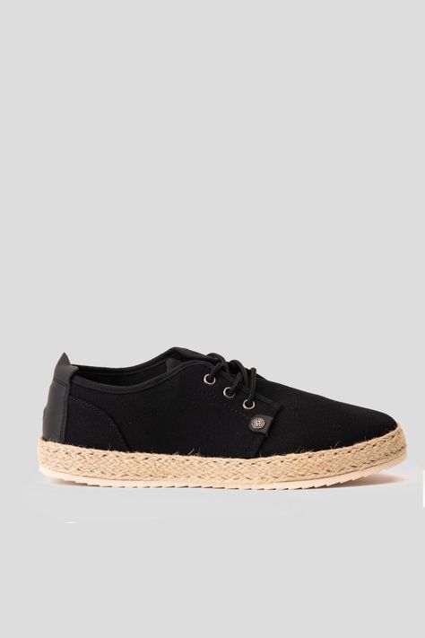 Zapatilla Hombre Negro Derek Thunder Blue-0