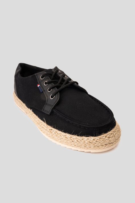 Zapatilla Hombre Negro Derek Thunder Blue-2