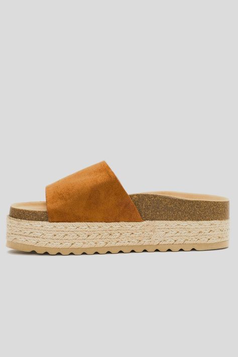 Sandalia Mujer Camel Cali Chancleta-1