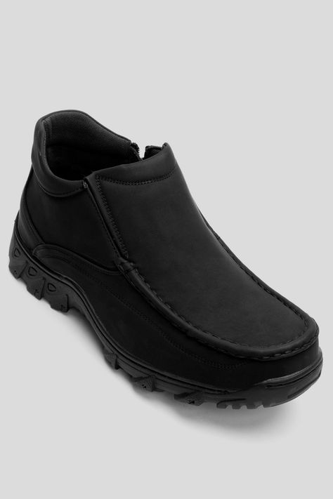 Zapato Hombre Negro Merald Chancleta-2