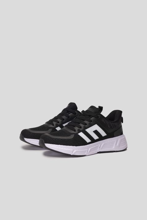 Zapatilla Deportiva Mujer Negro blanco Blake Chinitown-2