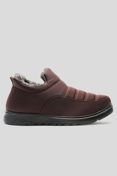 Zapatilla Hombre Cafe Oscuro Lino Chancleta-0