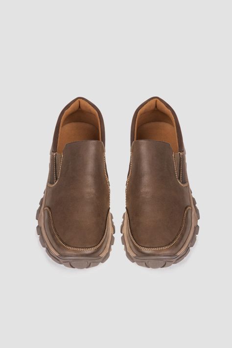 Zapato Hombre Khaki Neizan Thunder Blue-3