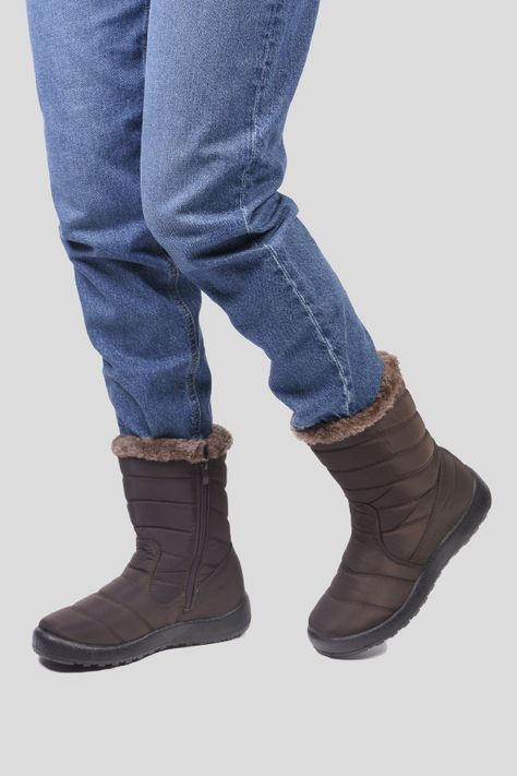 Bota Mujer Café Anya Thunder Blue-1