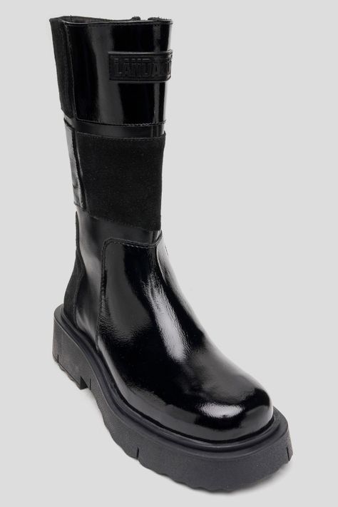 Bota Cuero Rea Negra Landazuri-2