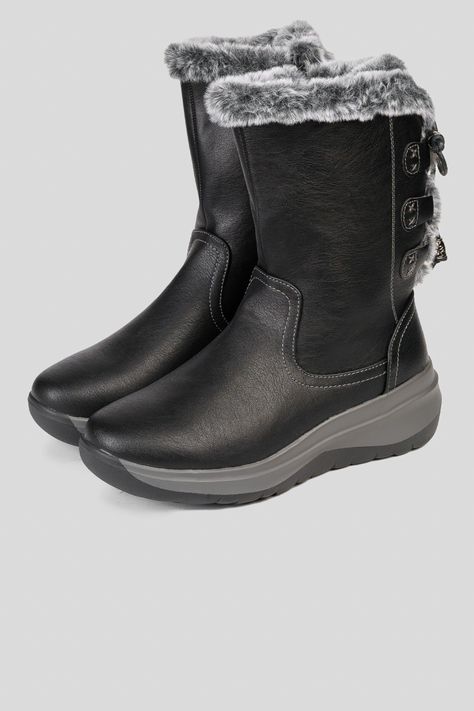 Bota Mujer Negro Zaria Thunder Blue-2