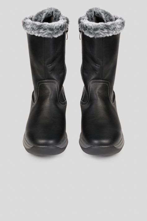 Bota Mujer Negro Zaria Thunder Blue-3