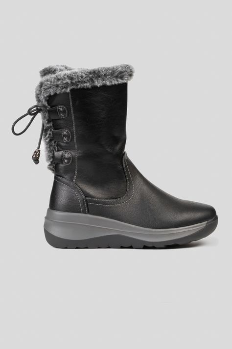 Bota Mujer Negro Zaria Thunder Blue-0