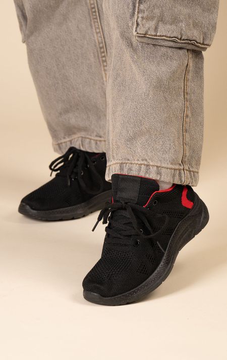 Zapatilla Deportiva Mujer Negro Akira Chinitown-4