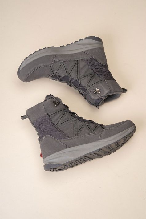 Bota Outdoor Mujer Gris Saskia Chinitown-3