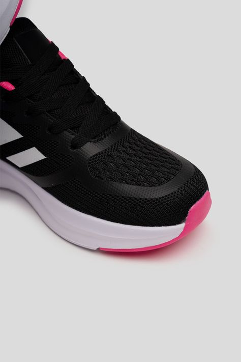 Zapatilla Mujer Negro Rosado Leone Chinitown-4