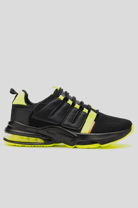 Zapatilla Hombre Jacobo Negra Verde Apóstol-0