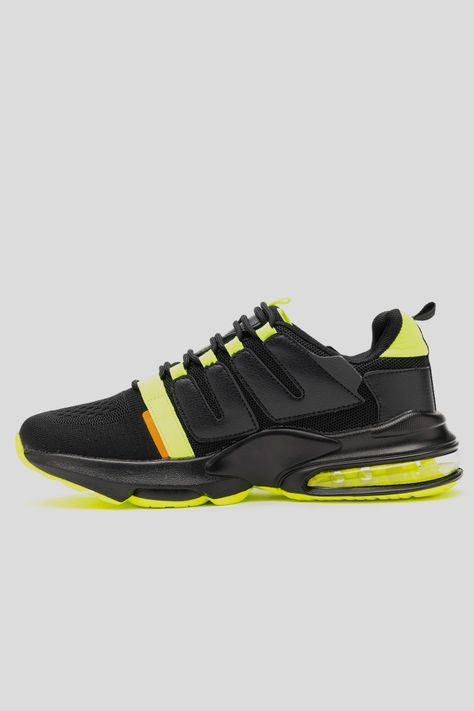 Zapatilla Hombre Jacobo Negra Verde Apóstol-1