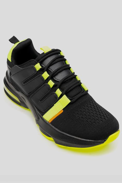 Zapatilla Hombre Jacobo Negra Verde Apóstol-2