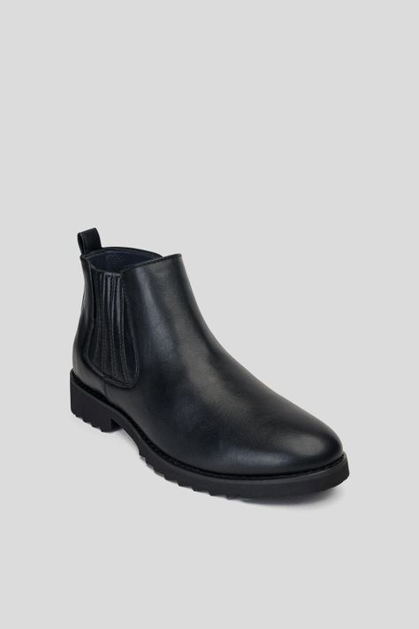 Botín Hombre Negro Lucian Thunder Blue-1