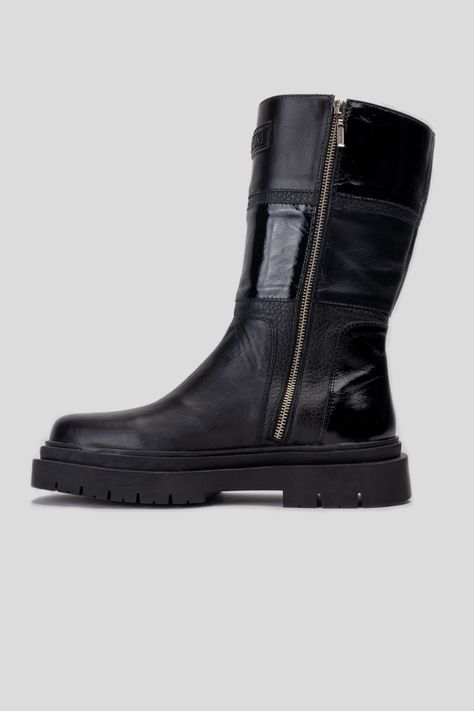 Bota Cuero Reah Negro Landazuri-1