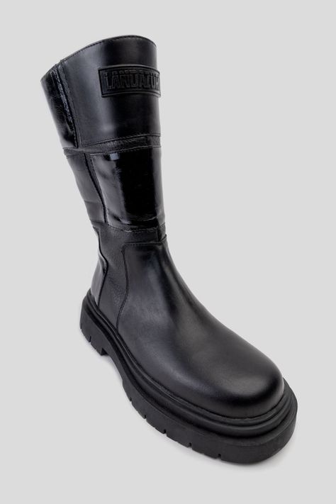 Bota Cuero Reah Negro Landazuri-2