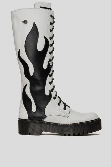 Bota Skade Fire Blanca Landazuri-0