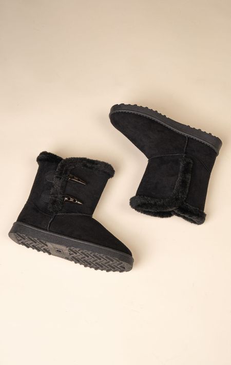 Bota Comfy Mujer Negro Magnolia Chinitown-5